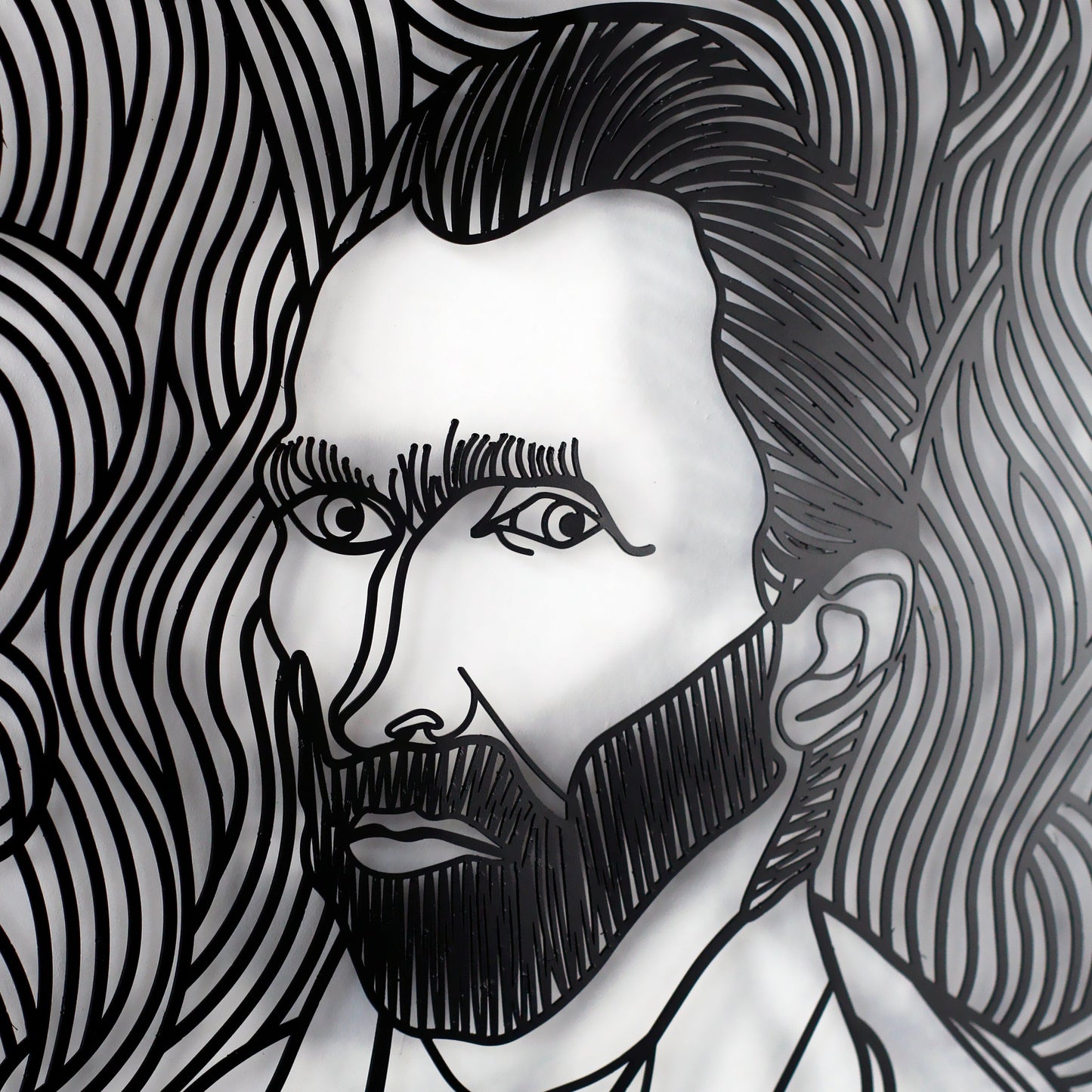 Self Portrait by Van Gogh Metal Wall Decor