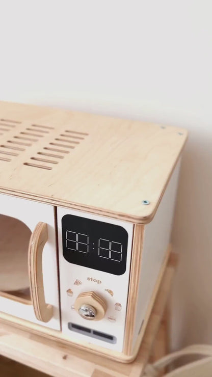 Wooden Microwave Toy