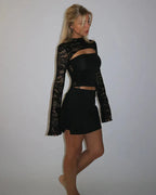 LARA | LONGSLEEVE LACE TOP