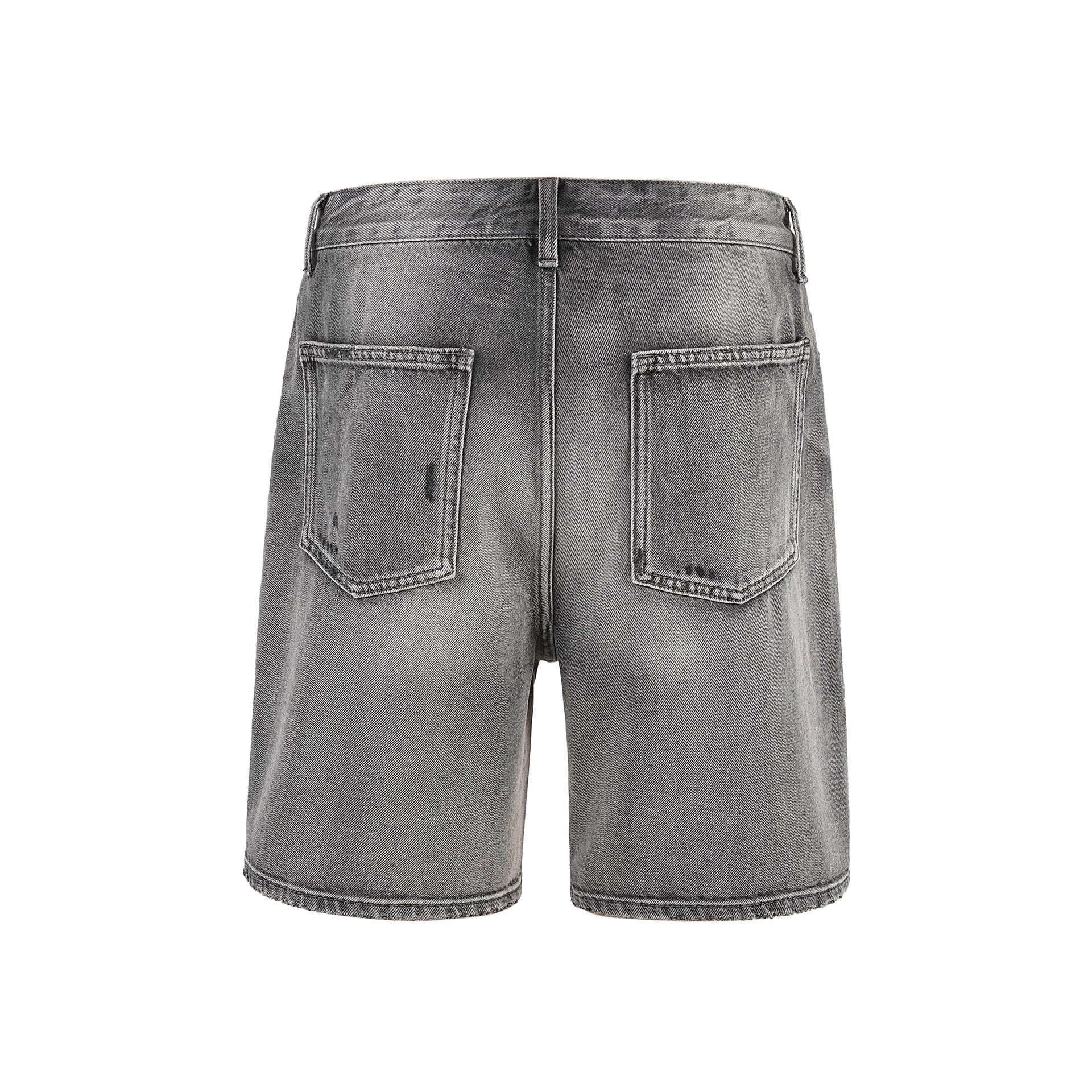 SAUVAGE - DENIM SHORTS