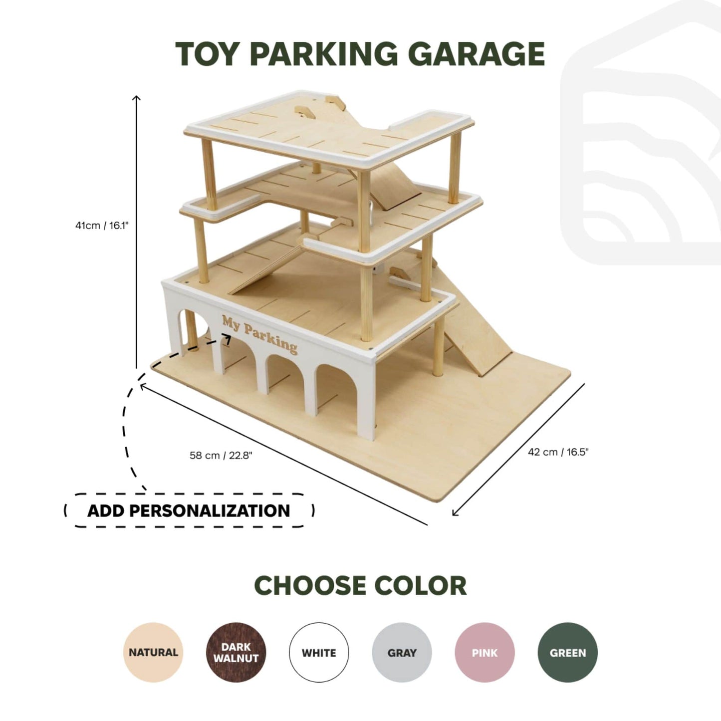 Toy Parking Garage