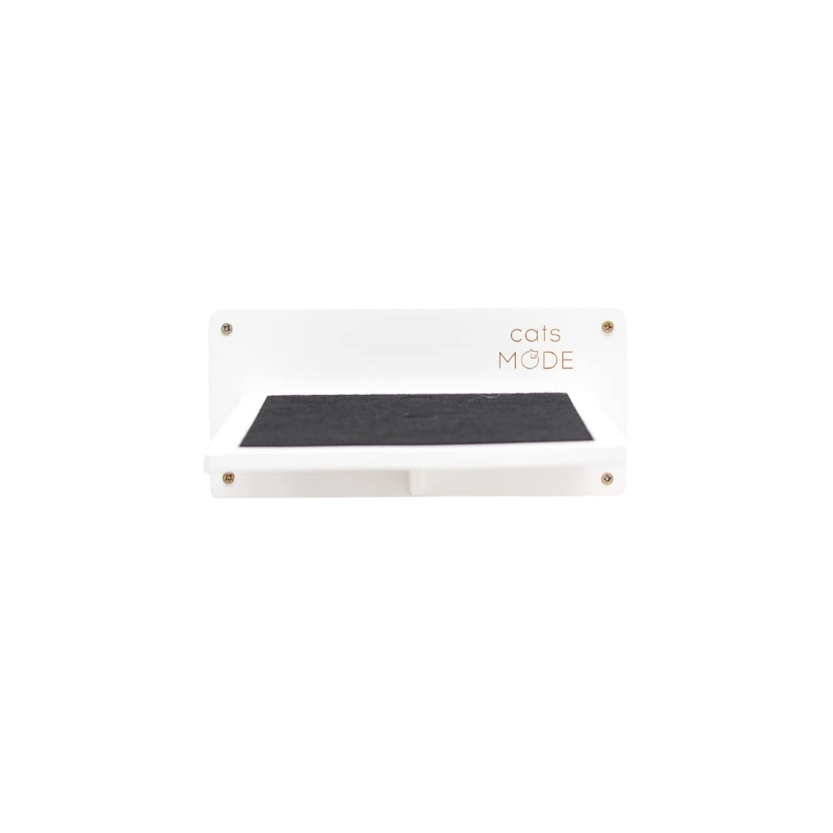 Wooden Decagon Step - White