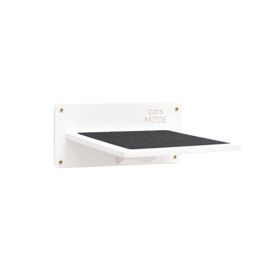 Wooden Decagon Step - White