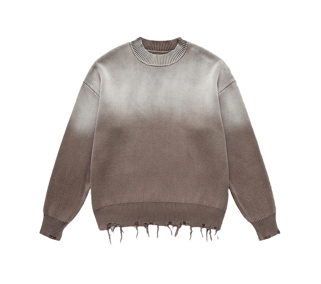 ELIONIS - DISTRESSED SWEATER