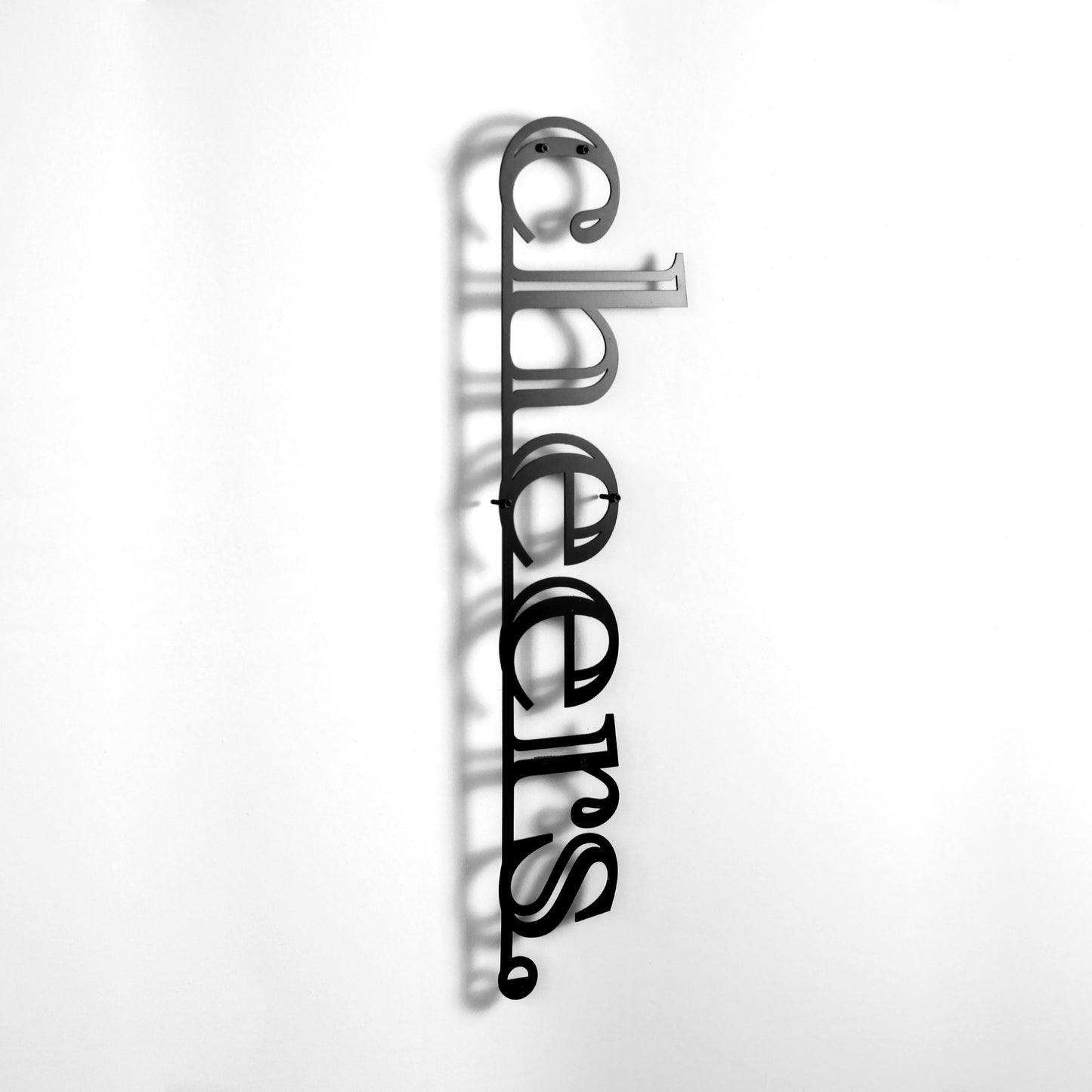 Cheers Wall Art - Cheers Sign Metal Wall Decor