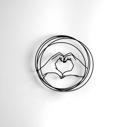Love Wall Art- Triple Set of Love Metal Wall Decor