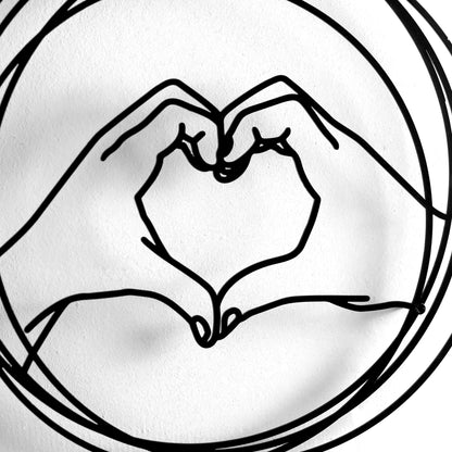 Love Wall Art- Triple Set of Love Metal Wall Decor