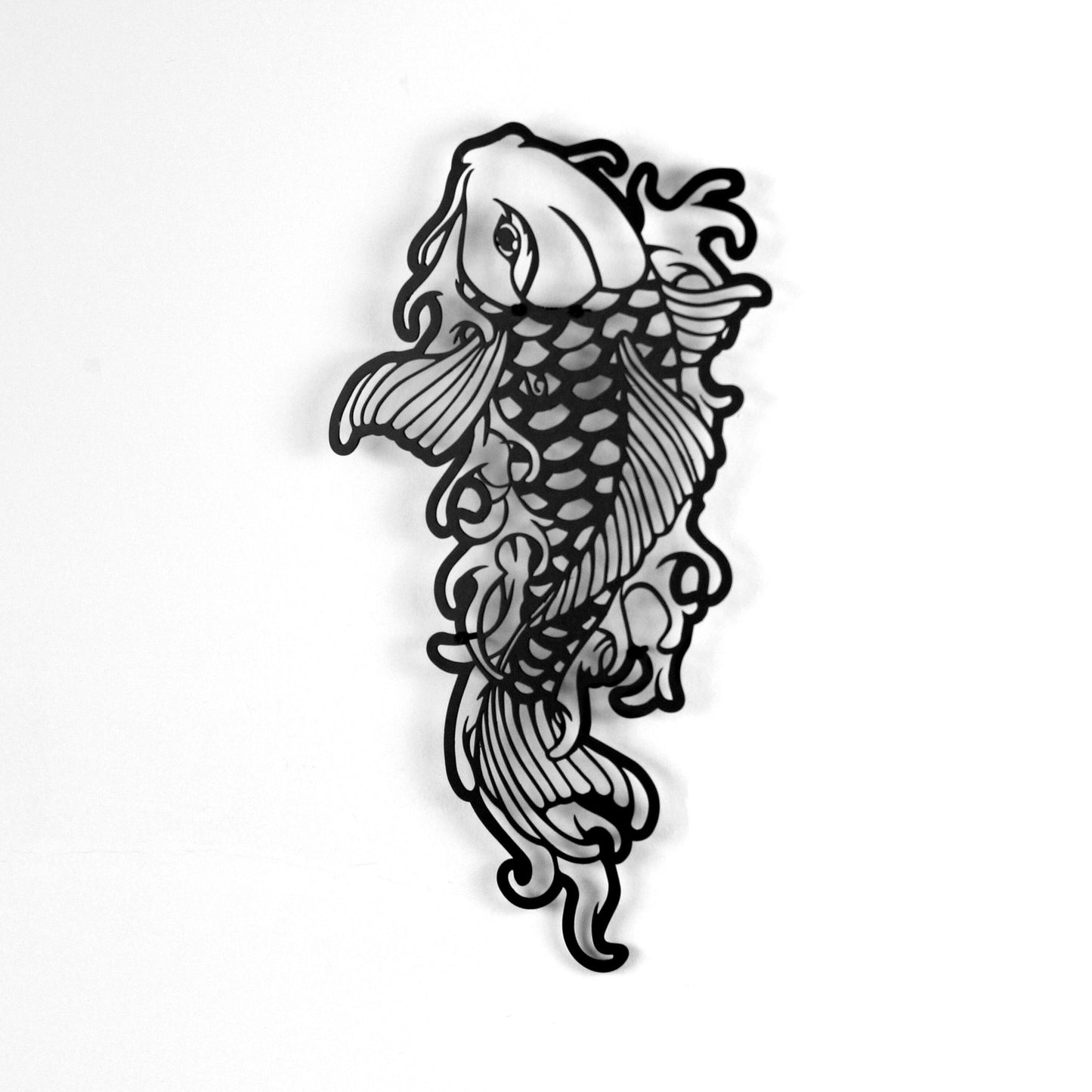 Koi Fish Decor - Koi Fish Metal Wall Decor