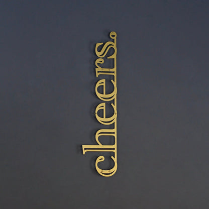 Cheers Wall Art - Cheers Sign Metal Wall Decor