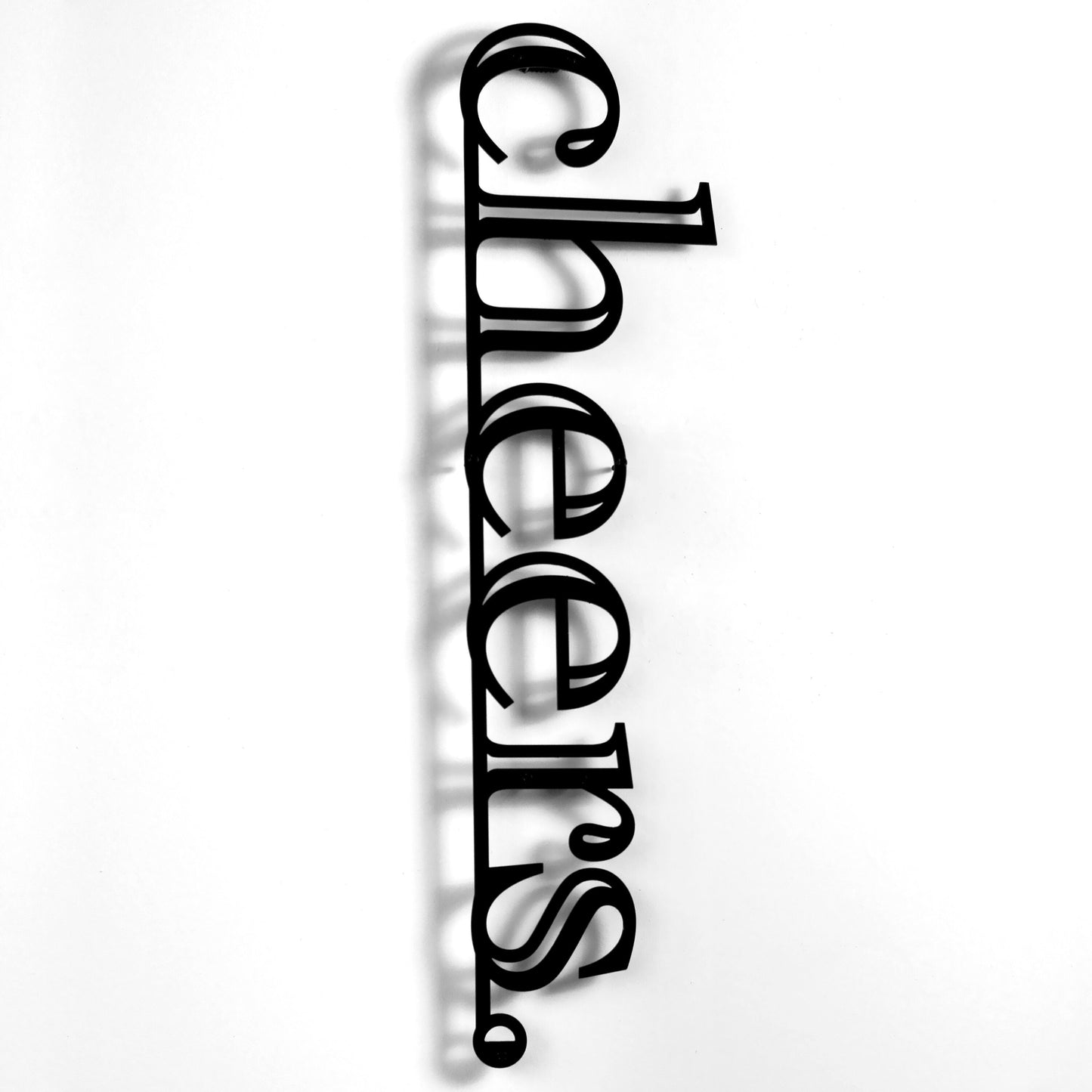 Cheers Wall Art - Cheers Sign Metal Wall Decor