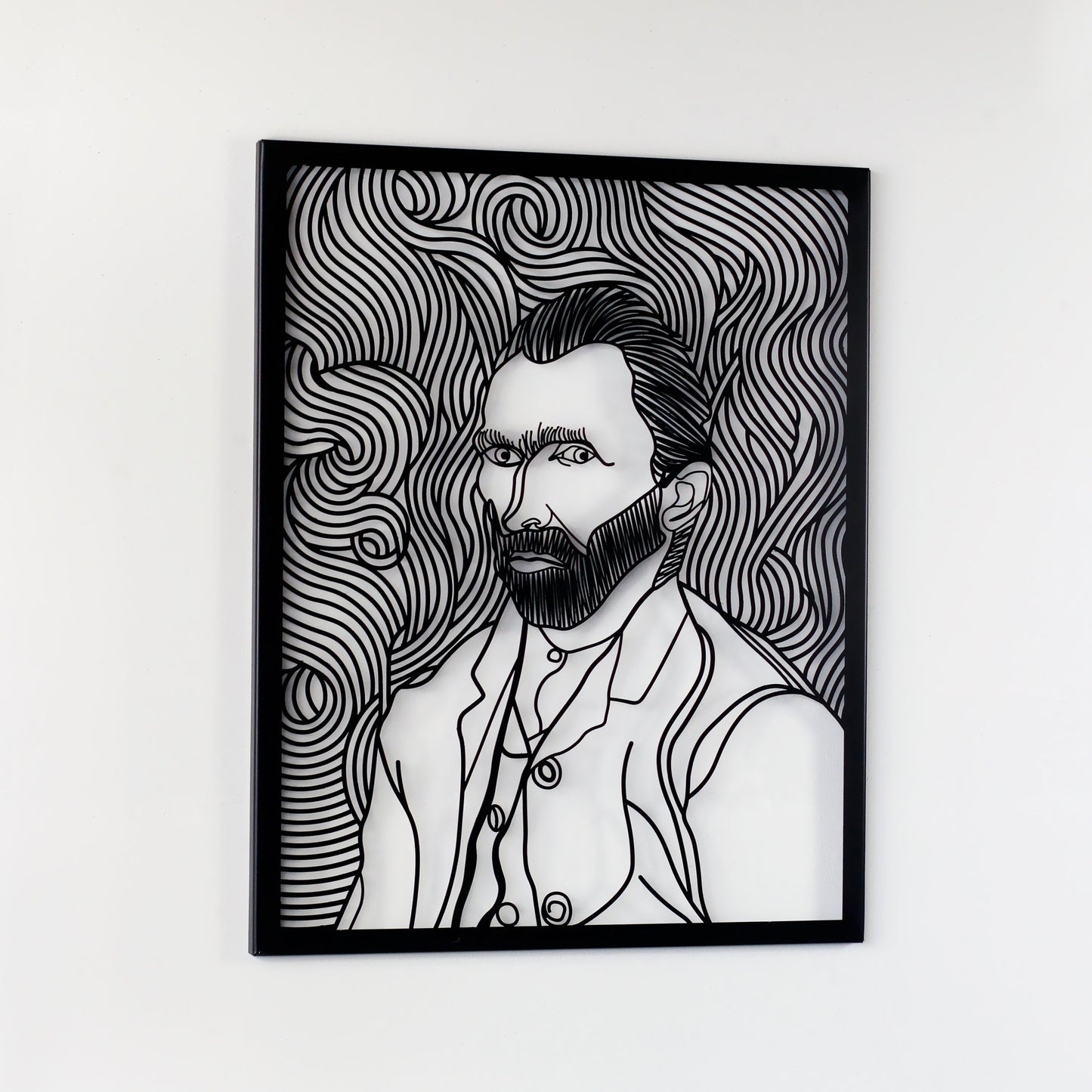 Self Portrait by Van Gogh Metal Wall Decor