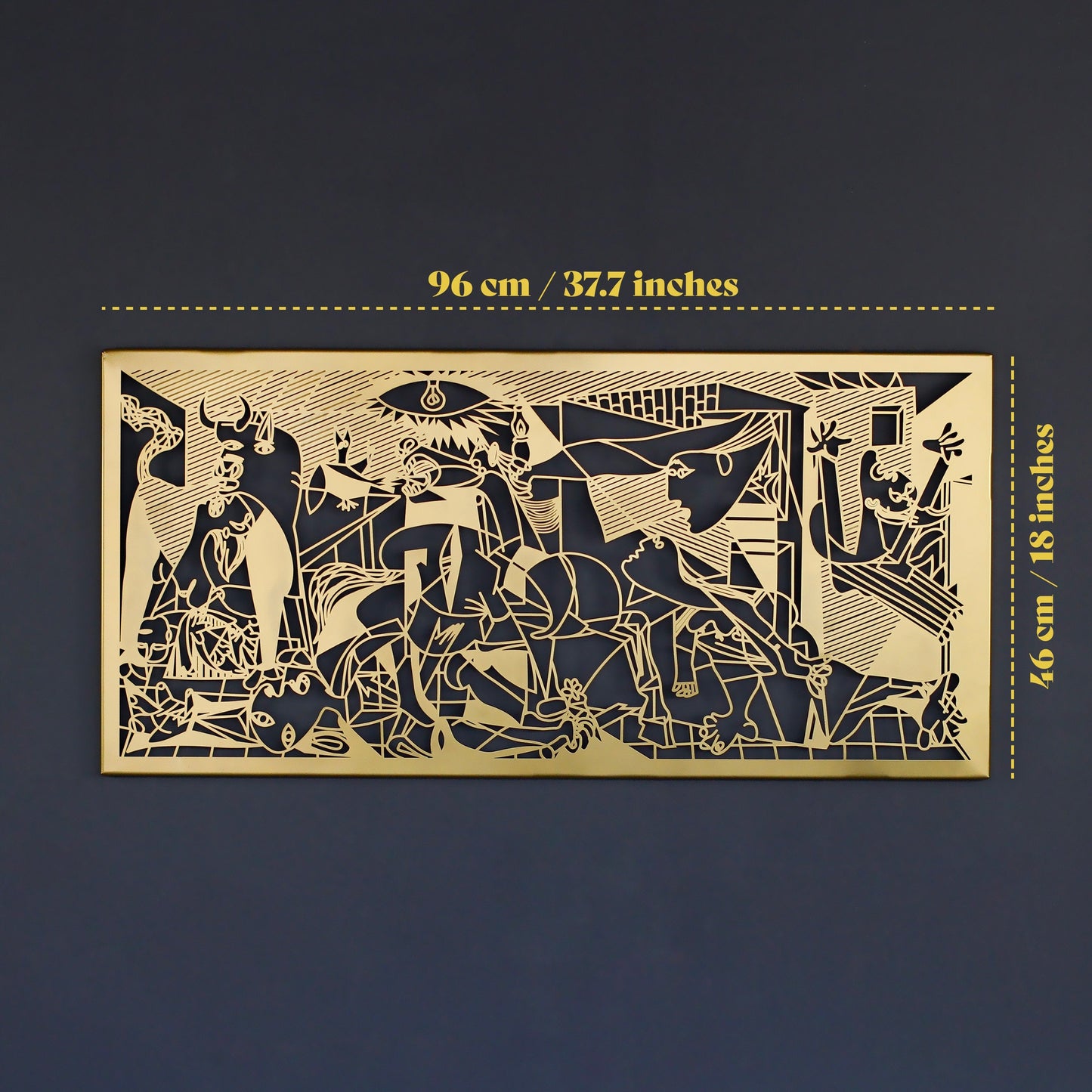 Guernica by Picasso Unique Modern Metal Wall Decor