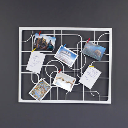 Squares and Circles Metal Wall Decor