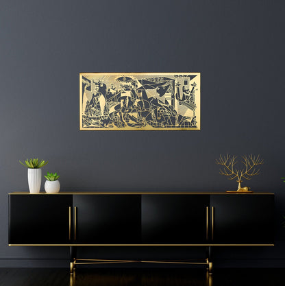 Guernica by Picasso Unique Modern Metal Wall Decor