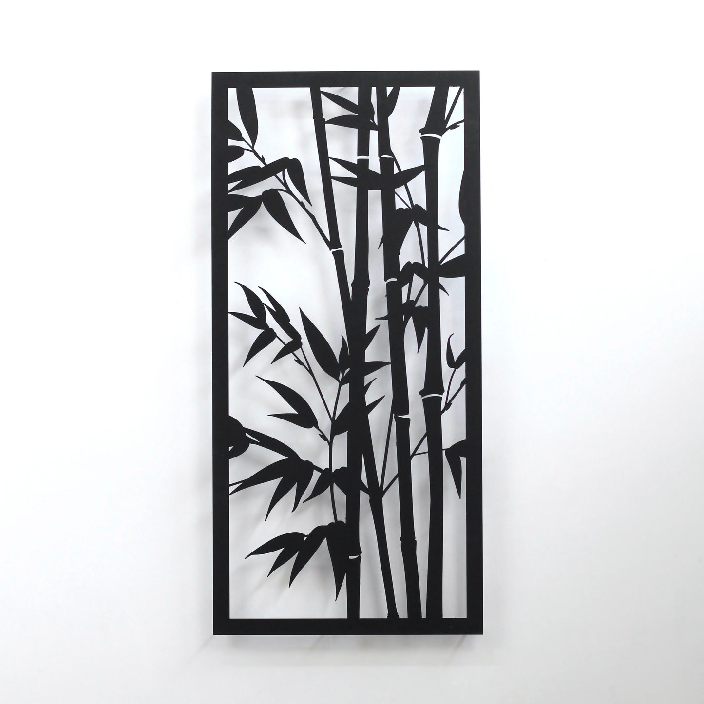 Bamboo Wall Art - Bamboo Trees Metal Wall Hanging Decor