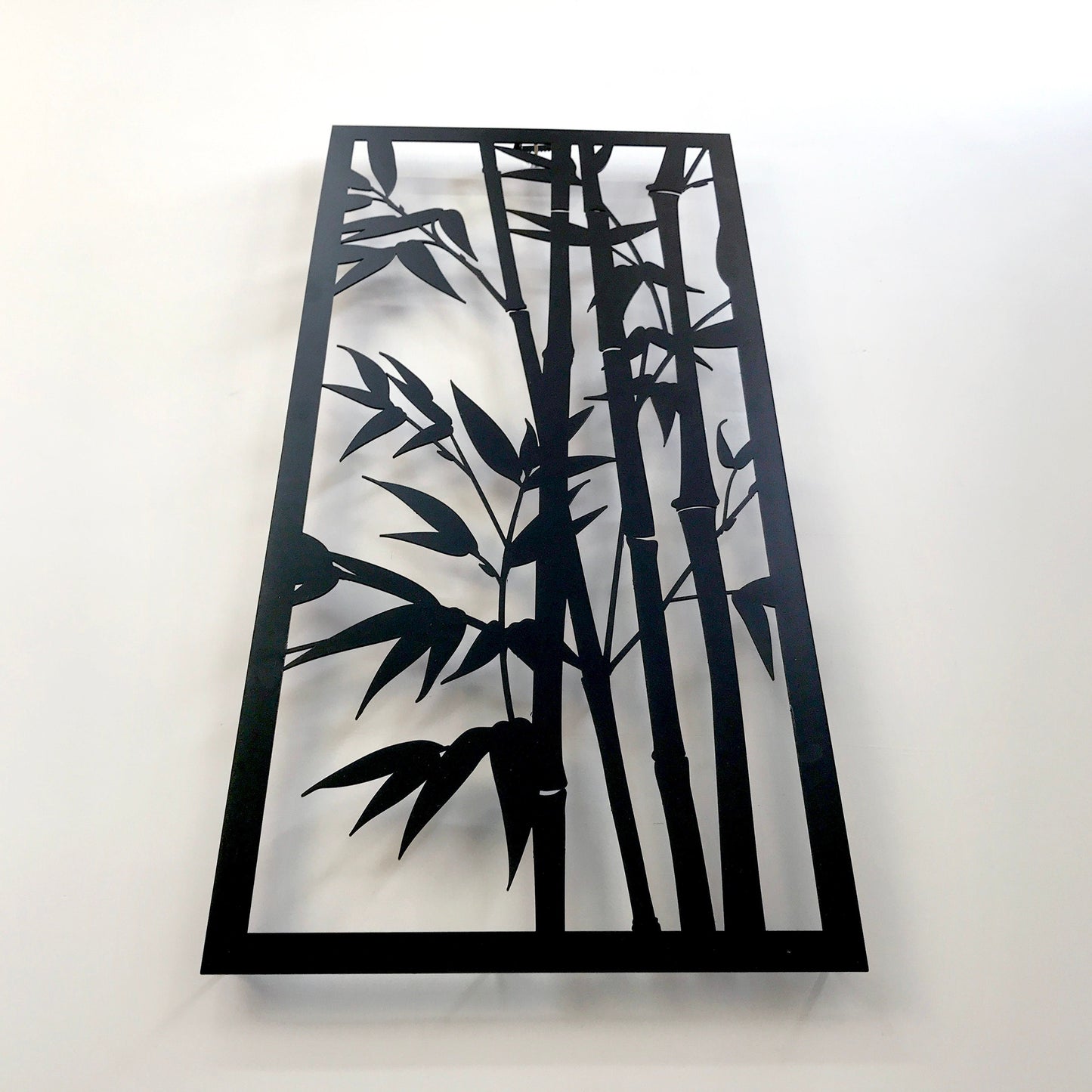 Bamboo Wall Art - Bamboo Trees Metal Wall Hanging Decor