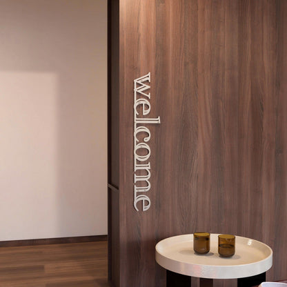 Welcome Sign For Wall - Metal Wall Art
