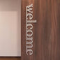 Welcome Sign For Wall - Metal Wall Art