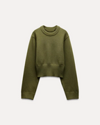 CELINE | CROPPED KNIT SWEATER